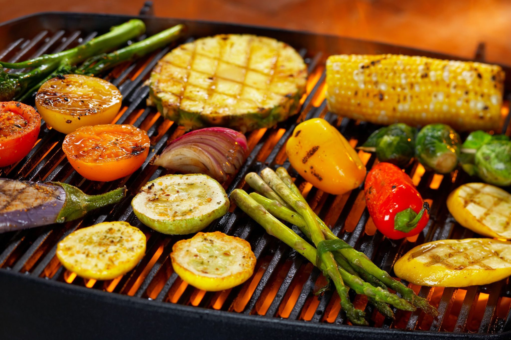 Steam grill vegetables фото 8